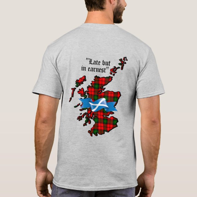 Vuxen för Kerr-Klan T Shirt (Baksida)