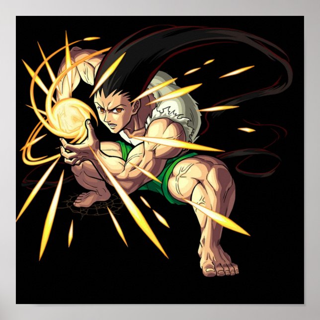 VUXEN GON Anime Aesthetic Hunter x Hunter Poster (Framsidan)