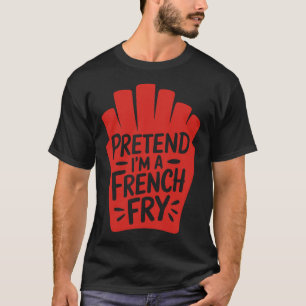 Vuxen Halloween Costumes hävdar att jag är en Fran T Shirt