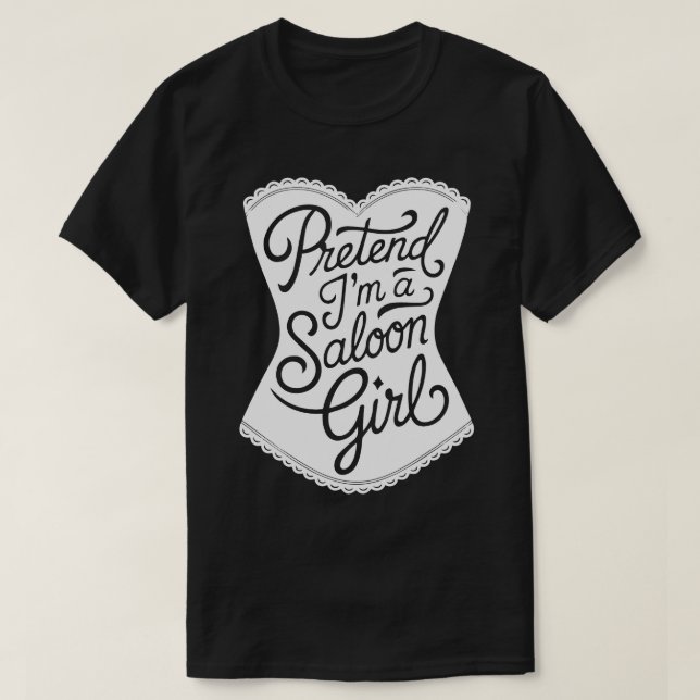 Vuxen Halloween Costumes hävdar att jag är en Salo T Shirt (Design framsida)