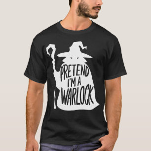 Vuxen Halloween Costumes påstår att jag är en Warl T Shirt