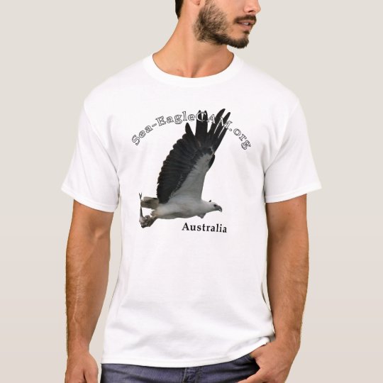 Vuxen Hav-Örn för fiske T-tröja T Shirts