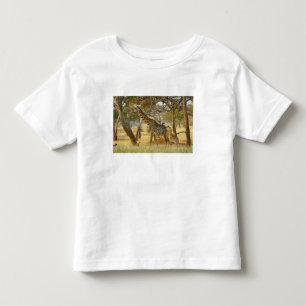 Vuxen hona och ung Giraff, Giraffa T-shirt