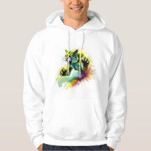 Vuxen hoodie med dragkedja