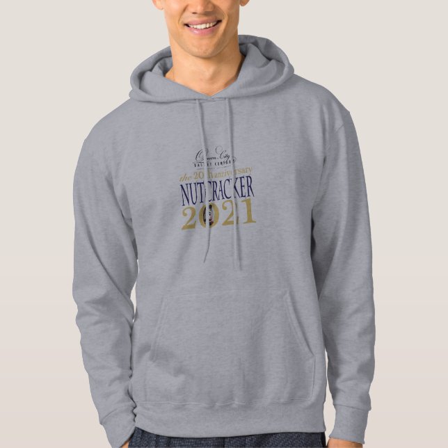 vuxen-hoodie-tröjor hoodie (Framsida)
