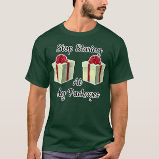 Vuxen humor Naughty Dirty jultomten Gift fam T Shirt