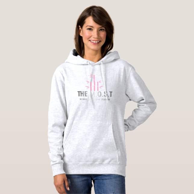 Vuxen huppa med dragkedja (Ask levande vit ) T Shirt (Hel framsida)