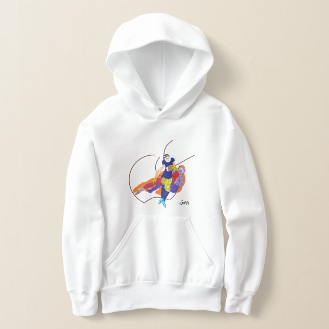 Vuxen huva för överdel : Touchdown T Shirt (Laydown)