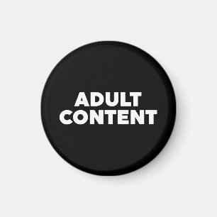 Vuxen Innehåll Magnet