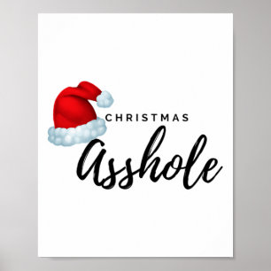 Vuxen jul Hål Poster