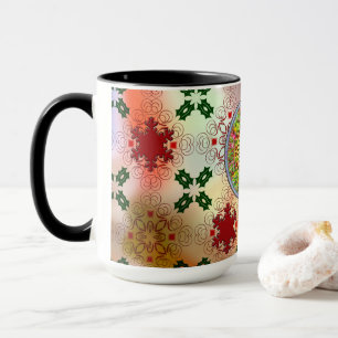 Vuxen juldesign mugg
