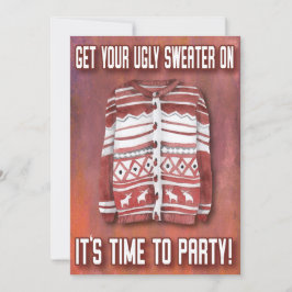 Vuxen Julfest till Party-familjen Inbjudningar