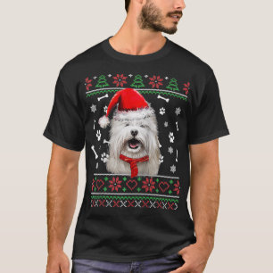 Vuxen julklapp De Tulear Santa Hat P T Shirt