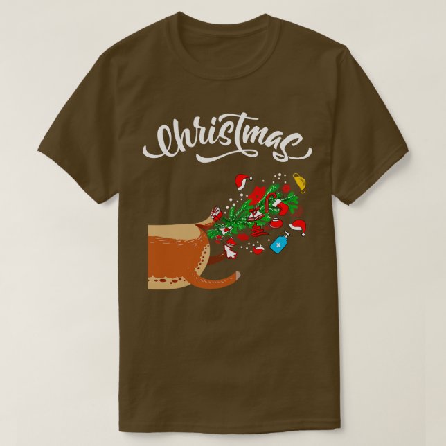 Vuxen julmatchningsdel t shirt (Design framsida)