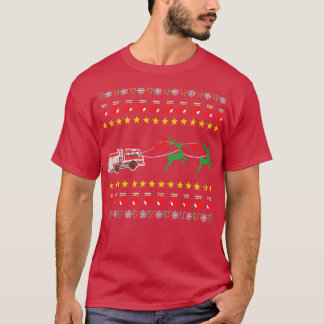 Vuxen julsötare för brandgator t shirt