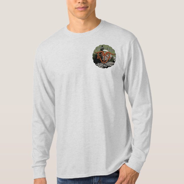 Vuxen logotyp för långärmadRaglan RFT Tröja (Framsida)