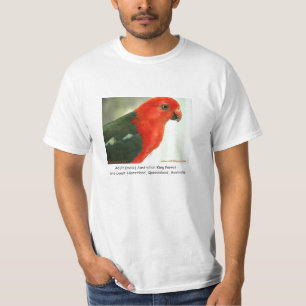 Vuxen (male) australiensisk kungpapegoja tee