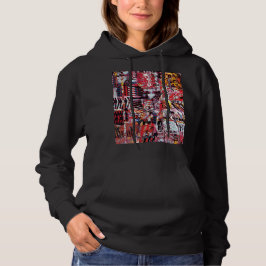 Vuxen överdrags hoodie – Fragmenterad puls T Shirt