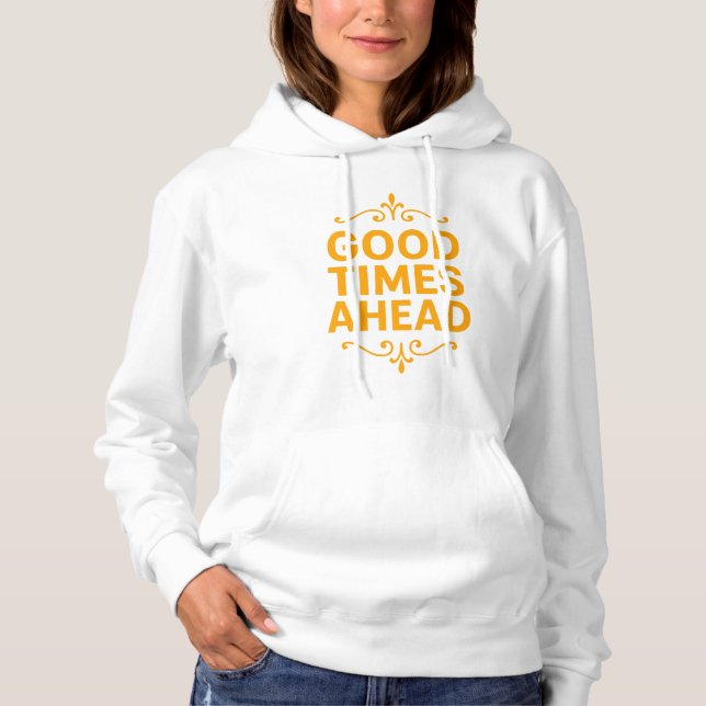 Vuxen överdrags hoodie t shirt (Framsida)