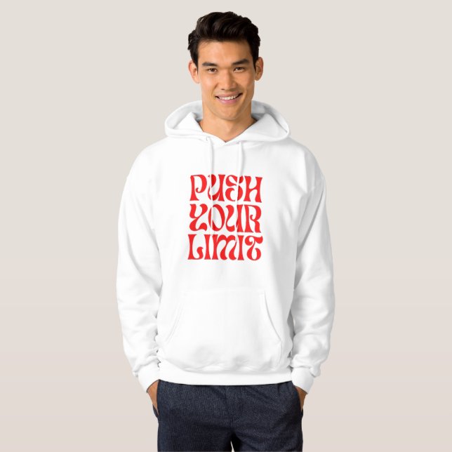 Vuxen överdragshoodie hoodie (Hel framsida)