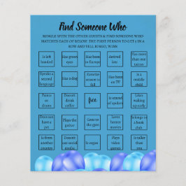 Vuxen - överraskande Bingo-spelkort för födelsedag