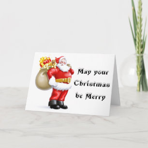 **VUXEN SANTA HUMOR** FÖR DIG VID CHRISTMAS KORT