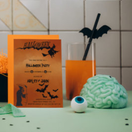 Vuxen Scary Halloween fest Död Inbjudningar