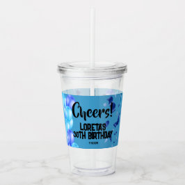 Vuxen Surprise Birthday Drinking Glass Take Away Mugg