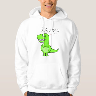 Vuxen T-Rex Hoodie