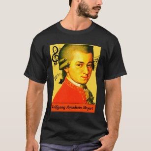 Vuxen T-Shirt Wolfgang Amadeus Mozart