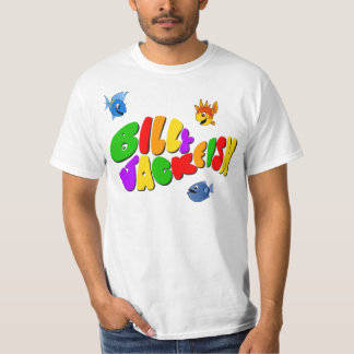 Vuxen T-tröja för räkningJackfish (logotypen och Tee Shirt