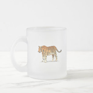 Vuxen Tiger Frostad Glasmugg