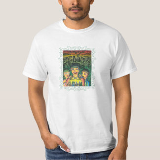Vuxen vitT-tröja Tee Shirt