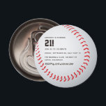 Vuxenbaseboll födelsedagsfest inbjudningar<br><div class="desc">Personlig baseboll födelsedagsinbjudan anpassad efter ditt evenemang.</div>