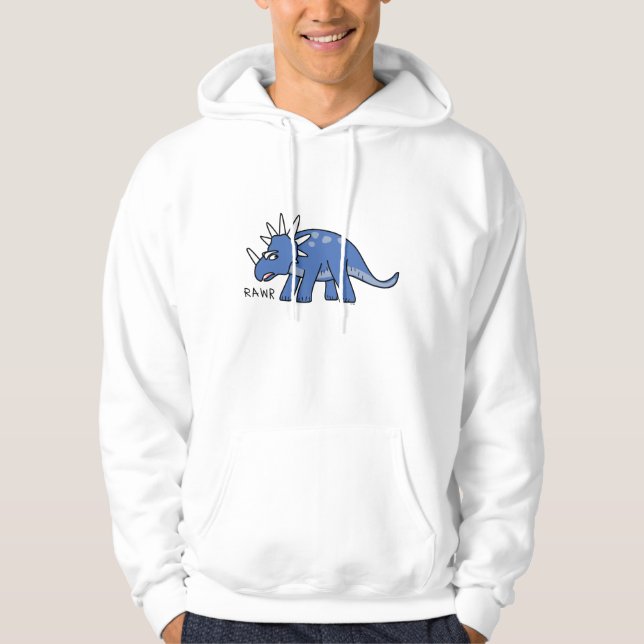 VuxenGrumpy-toppar Hoodies Hoodie (Framsida)