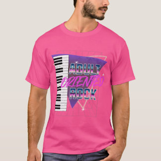 Vuxenorienterad Rock AOR-familj T Shirt