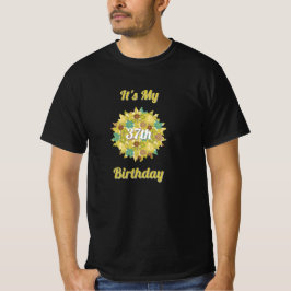 Vuxenresa runt solen födelsedag för alla åldrar t shirt