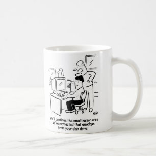 Vuxens e-postdatorlektion kaffemugg