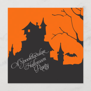 Vuxens inbjudan till Halloween Costume Party