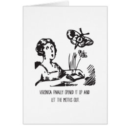 Vuxens skämt - Månader Hälsningskort