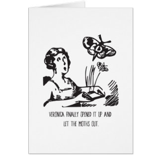 Vuxens skämt - Månader Hälsningskort