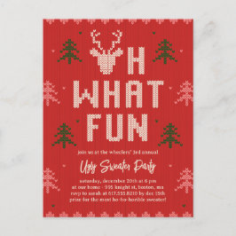 Vuxet vykort för Helgdag på julafton