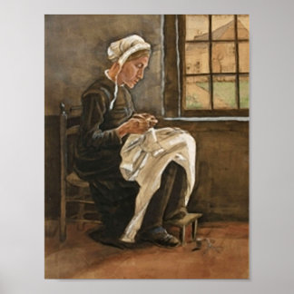 Vuxna (F886) Van Gogh Fine Art Poster