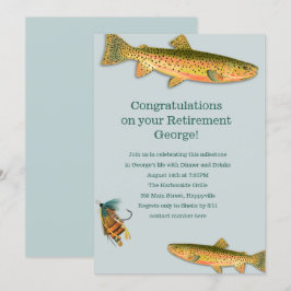 Vuxna Fisketema Födelsedagsinbjudningar Inbjudningar