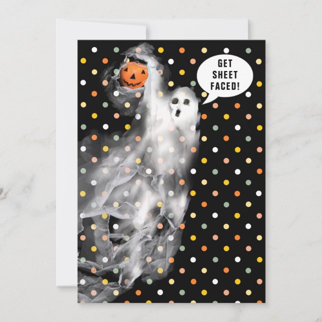 Vuxna Halloween-festlighetsinbjudningar Inbjudningar (Framsida)