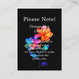 🌈 Vuxna inom LGBTQ+ ENDAST Blommor & Stolthet Tilläggskort