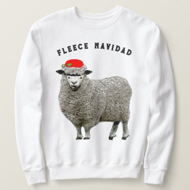 Vuxna julsötare Ideas Långärmad Tröja (Design framsida)