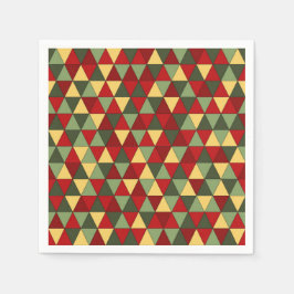 Vuxna julsötare trianglar napkins pappersservett