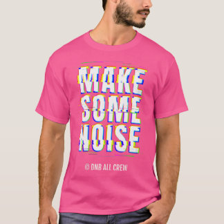 Vuxna trumma och bass Music Liquid Jungle T Shirt