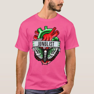 Vuxna trumma och bussmusik Vätska, dansk jungle Ed T Shirt